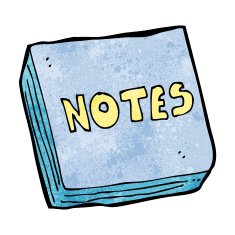 cartoon notes pad N5