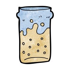 cartoon pint of beer N11