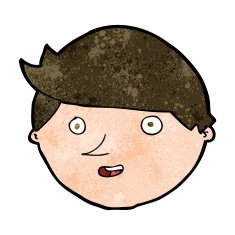 Cartoon Happy Face N46