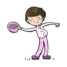 cartoon man tipping hat N8