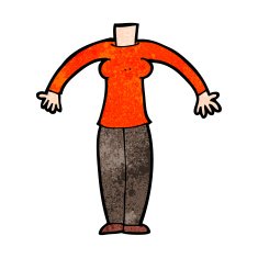 cartoon body (mix and match cartoons or add own photos) N70