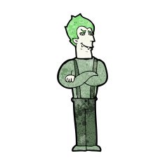 Cartoon Vampire N144