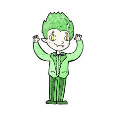 cartoon vampire boy N10