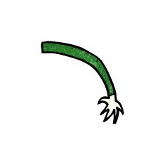 cartoon halloween vampire arm N53