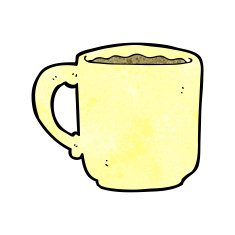Cartoon Coffee Mug N43