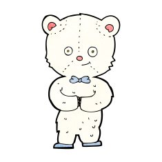 cartoon cute little bear N13