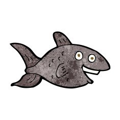 Cartoon Fish N164