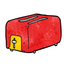 Cartoon Toaster N19