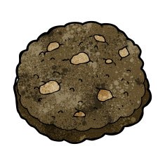 chocolate chip cookie cartoon N9