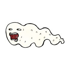 Cartoon Ghost N137
