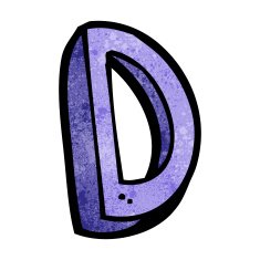 cartoon letter N98