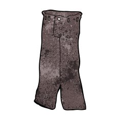 cartoon pair of jeans N9