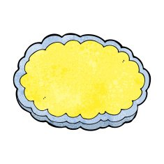 cartoon decorative cloud N28