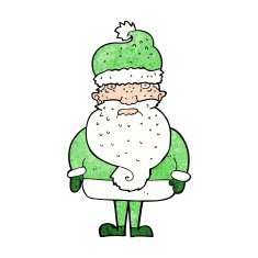 Cartoon Santa Claus N315