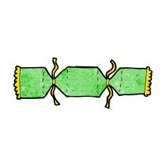 cartoon christmas cracker N41