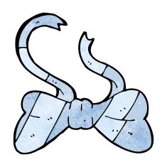 Cartoon Bow Tie N96