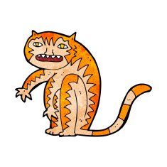 Cartoon Tiger N43