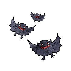 cartoon vampire bats N21