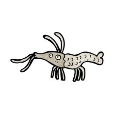 Cartoon Shrimp N42