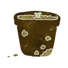 Cartoon Flower Pot N14