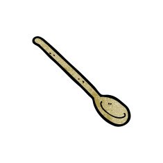 Cartoon Wooden Spoon N20