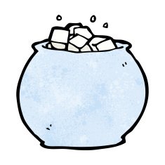 cartoon bowl of sugar N9