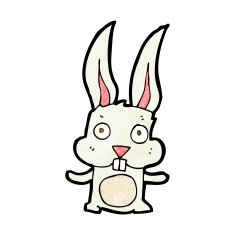 Cartoon Rabbit N127