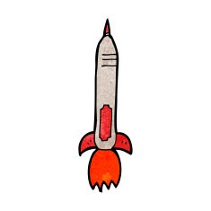 Cartoon Missile N30