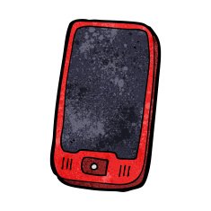 cartoon mobile phone N7