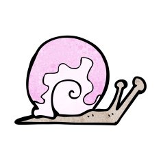 Cartoon Snail N96