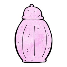 cartoon old jar N9