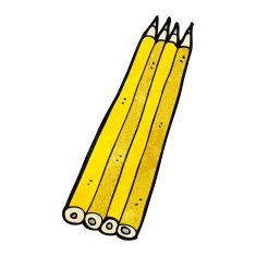 Cartoon Colored Pencils N10