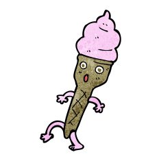 Cartoon Ice Cream N46