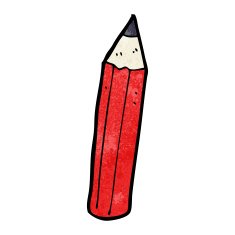 Cartoon Pencil N74