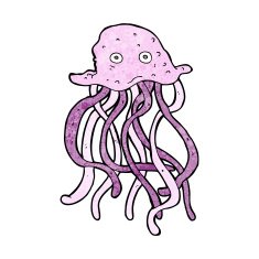 Cartoon Octopus N80