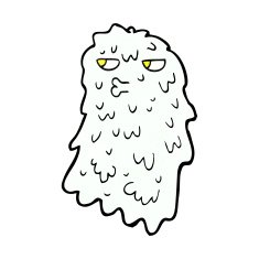 cartoon gross ghost N50