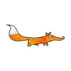 Cartoon little fox N28