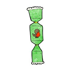 cartoon christmas cracker N44