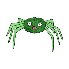Cartoon Spider N28