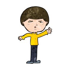 cartoon mean man N18