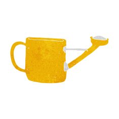 watering can cartoon N18