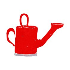 watering can cartoon N19