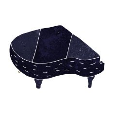 Cartoon Piano N11