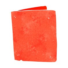 cartoon folded card N9