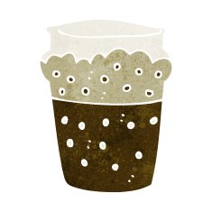 cartoon glass of beer N20