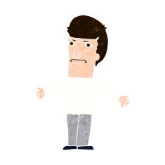 cartoon annoyed boss N9