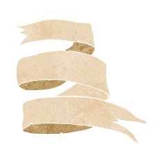 old scroll banner cartoon N6