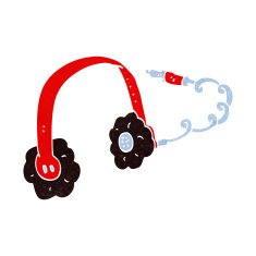 Cartoon Headphones N26