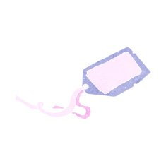 cartoon luggage tag N39