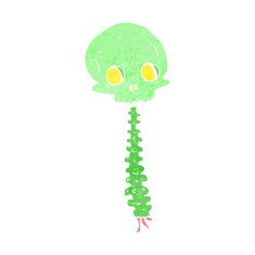 spooky cartoon sull and spine N9